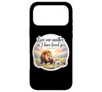 Love One Another As I Have Loved You Verse de la Bible chrétienne Coque pour iPhone 17 Pro Max