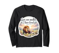 Love One Another As I Have Loved You Verse de la Bible chrétienne Manche Longue