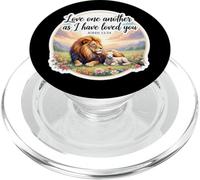 Love One Another As I Have Loved You Verse de la Bible chrétienne PopSockets PopGrip pour MagSafe