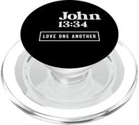 Love One Another John 13:34 Citation chrétienne PopSockets PopGrip pour MagSafe