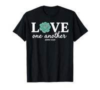 Love One Another John 13:34 Religion chrétienne d'adoration de Jésus T-Shirt
