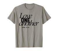 Love One Another John 13:34 Verse biblique chrétienne T-Shirt