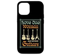 Love One Woman and Several Guitarist Bass Player Coque pour iPhone 12/12 Pro