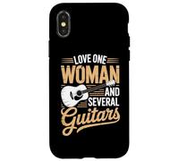 Love One Woman and Several Guitars Coque pour iPhone X/XS