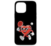 Love Padel, Joli cœur de Saint-Valentin Coque pour iPhone 13 Pro Max
