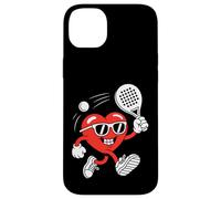 Love Padel, Joli cœur de Saint-Valentin Coque pour iPhone 14 Plus