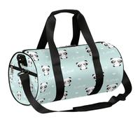 Love Panda Sac de sport léger pour homme et femme Motif panda animal, Love Panda, 17.6(L) x 9(W) x 9(H) inch
