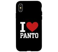 Love Panto Pantomime Drôle Blague Théâtre Acteur Actrice Scène Coque pour iPhone X/XS