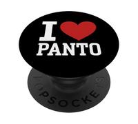 Love Panto Pantomime Drôle Blague Théâtre Acteur Actrice Scène PopSockets PopGrip Adhésif
