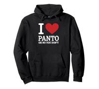 Love Panto Pantomime Drôle Blague Théâtre Acteur Actrice Scène Sweat à Capuche