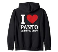 Love Panto Pantomime Drôle Blague Théâtre Acteur Actrice Scène Sweat à Capuche