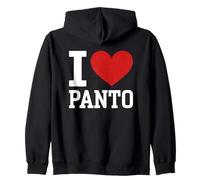 Love Panto Pantomime Drôle Blague Théâtre Acteur Actrice Scène Sweat à Capuche