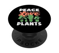 Love Plants Jardinier Hobby Jardinage PopSockets PopGrip Adhésif