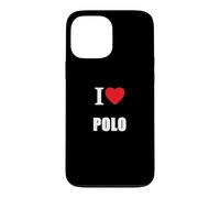Love Polo Équitation Jouer Coaching Coque pour iPhone 13 Pro Max