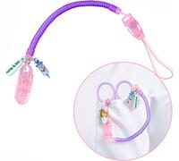 Love Porte-Ciseaux Infirmier, Ressort Rétractable En Silicone Avec Clip Pour Poches Mousqueton Porte Clef Pour Un Accès Facile Des Ciseaux Infirmiere Accessoires
