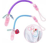 Love Porte-Ciseaux Infirmier, Ressort Rétractable En Silicone Avec Clip Pour Poches Mousqueton Porte Clef Pour Un Accès Facile Des Ciseaux Infirmiere Accessoires