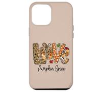 Love Pumpkin Spice Fall Season Coffee Lover Autumn Women Coque pour iPhone 12 Pro Max