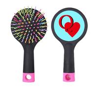 Love Queen Brosse à cheveux démêlante en forme de cœur Q Poker Base coussin