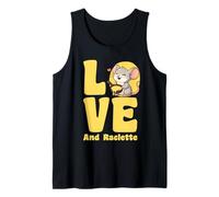 Love & Raclette - Humour Cheese Souris Fondue Addict poêlon Débardeur