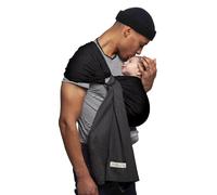 Love Radius Écharpe – La Petite Écharpe Sans Nœud – Réversible Anthracite/Noir