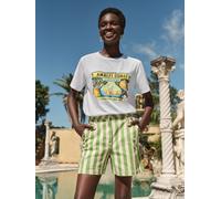 Love & Roses Love & Roses White Lemon Amalfi Coast Slogan Jersey T-Shirt