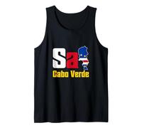 Love Sal Cabo Cap-Vert avec emblème du Cap-Vert Débardeur