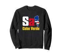 Love Sal Cabo Cap-Vert avec emblème du Cap-Vert Sweatshirt