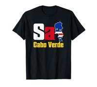 Love Sal Cabo Cap-Vert avec emblème du Cap-Vert T-Shirt