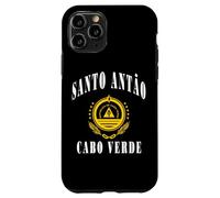 Love Santo Antão Cabo Cap-Vert avec Emblème Cap-Verdien M Coque pour iPhone 11 Pro