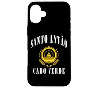 Love Santo Antão Cabo Cap-Vert avec Emblème Cap-Verdien M Coque pour iPhone 16 Plus