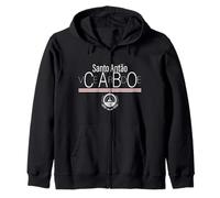 Love Santo Antão Cabo Cap-Vert avec emblème du Cap-Vert Sweat à Capuche
