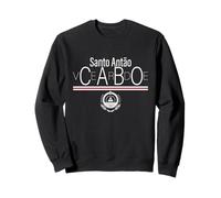 Love Santo Antão Cabo Cap-Vert avec emblème du Cap-Vert Sweatshirt