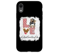 Love School Secretary Life Pencil Lunettes de soleil Coque pour iPhone XR