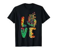 Love Scottish Terrier Dog Sunflower Tie Dye Funny Puppy T-Shirt