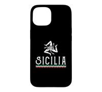 Love Sicilia Crest Siciliano Italia Pride Coque pour iPhone 15