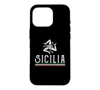 Love Sicilia Crest Siciliano Italia Pride Coque pour iPhone 16 Pro