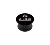 Love Sicilia Crest Siciliano Italia Pride PopSockets PopGrip Adhésif