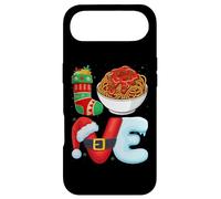 Love Spaghetti Pasta Xmas Holiday Italian Food Christmas Coque pour iPhone Air