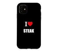 Love Steak BBQ Bœuf Farmer Boucher Fête des Pères Coque pour iPhone 11
