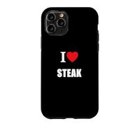 Love Steak BBQ Bœuf Farmer Boucher Fête des Pères Coque pour iPhone 11 Pro