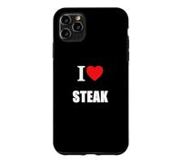Love Steak BBQ Bœuf Farmer Boucher Fête des Pères Coque pour iPhone 11 Pro Max