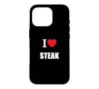 Love Steak BBQ Bœuf Farmer Boucher Fête des Pères Coque pour iPhone 16 Pro