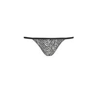 LOVE STORIES Slip WILD ROSE Imprimé Zèbre noir | M
