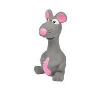 Love Story Jouet pour chien Souris en latex gris 14,5 x 8 cm