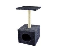 Love Story, Arbre à Chat avec Niche 58 cm Anthracite