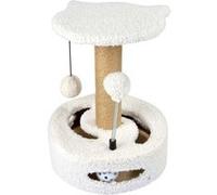 Love Story - Arbre à chat Jake en laine bouclée - Ecru - Jake Douceur d'intérieur G