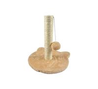 Arbre à Chat avec Socle "Tête" 33cm Ecru