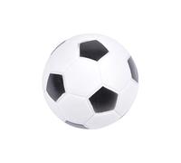 Love Story, Balle de Foot Vinyle Sonore D9,2 cm Noir Blanc