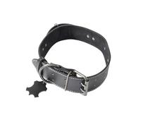 Collier Pour Chien 2XL "Cuir" 70cm Noir