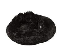 Love Story, Coussin Chausson Apaisant Polyester D55 x H15 cm Fluffy Noir